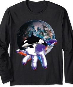 Orca Whale Long Sleeve T-Shirt